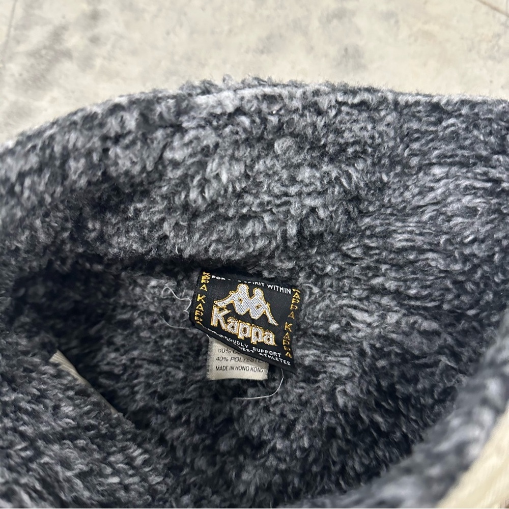 KAPPA Coaches‎ Coat Sherpa Lined Jacket Medium - Picture 5 of 14